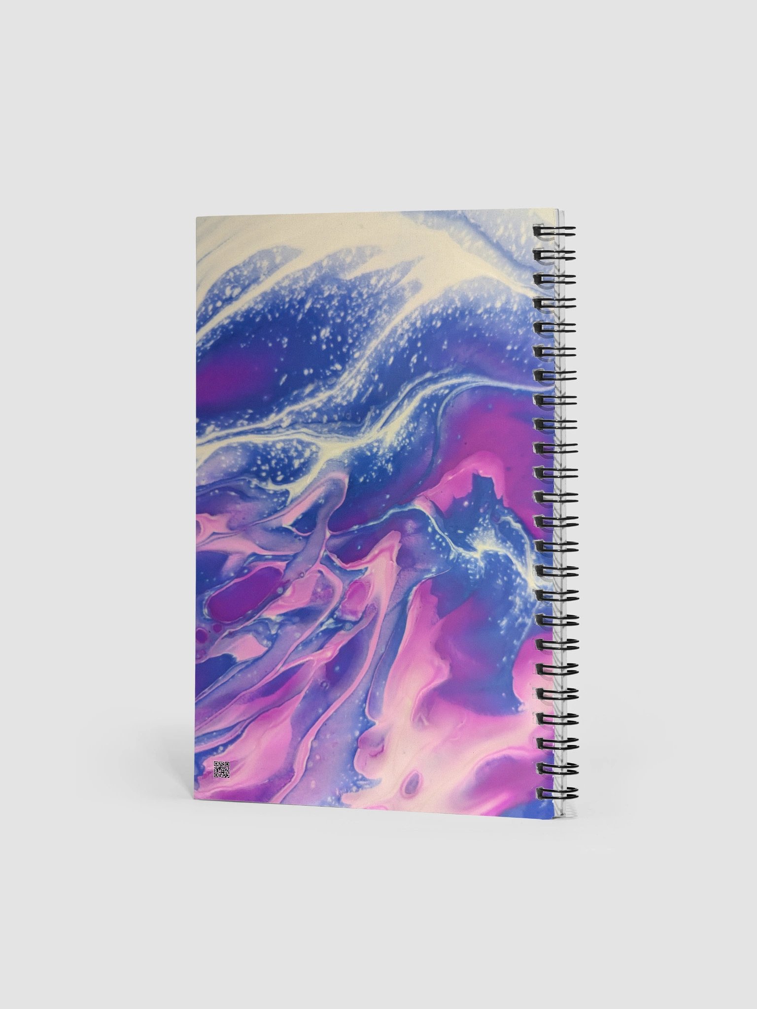 Stars Birth Pink Fire Spiral notebook product image (2)