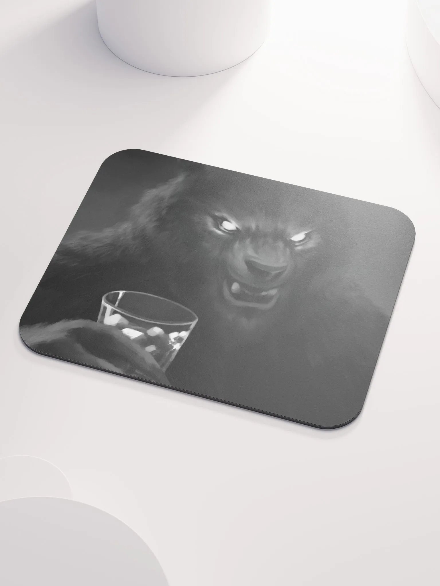 Sippin With Sin Werewolf Mousepad product image (3)