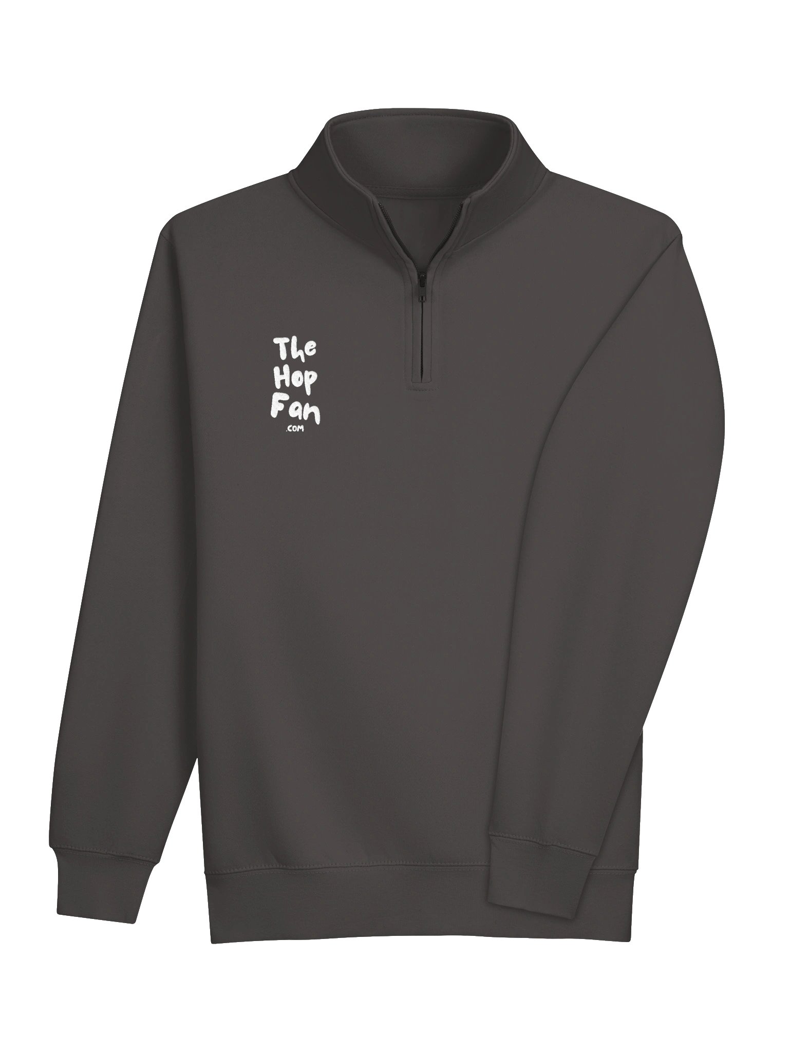 Logo Quarter Zip (Smoke-White) product image (4)