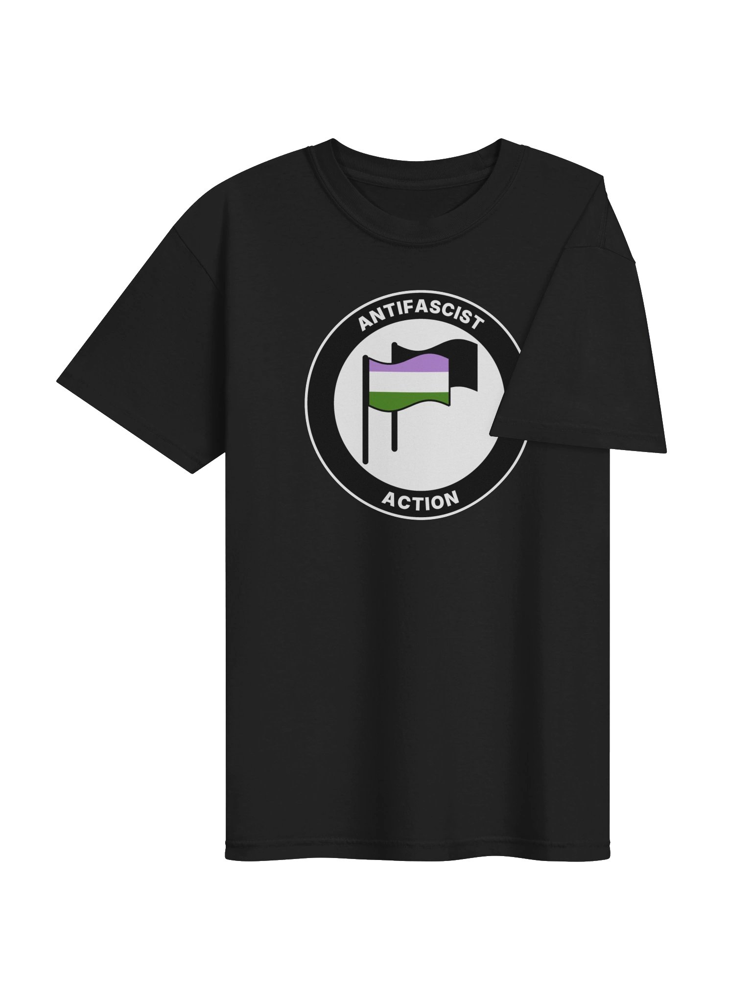 Antifa / Genderqueer Pride T-Shirt product image (4)