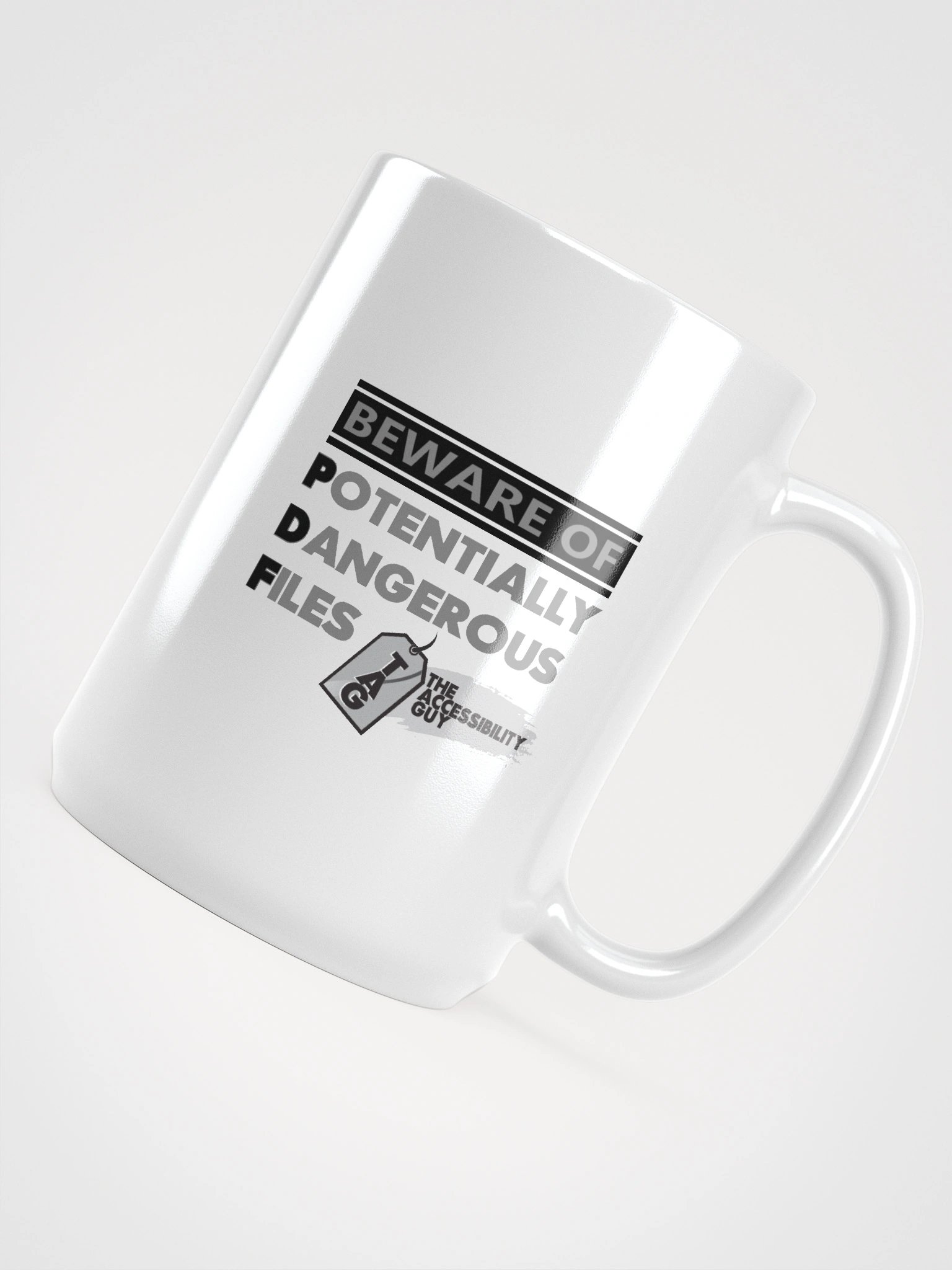 Classic TAG White PDF Mug product image (5)