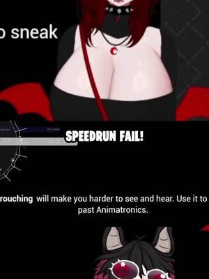 Speedrunning Gone Wrong! #gamerage #twitch #securitybreach #fnaf #vtuber