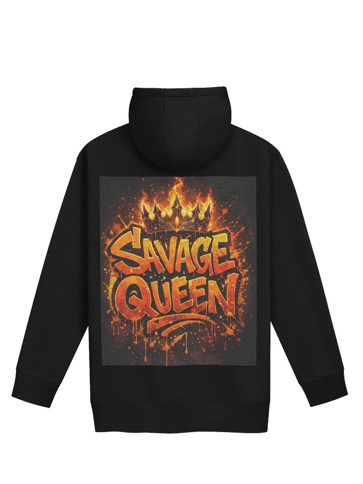 Flaming Crown Unisex Hoodie product image (2)