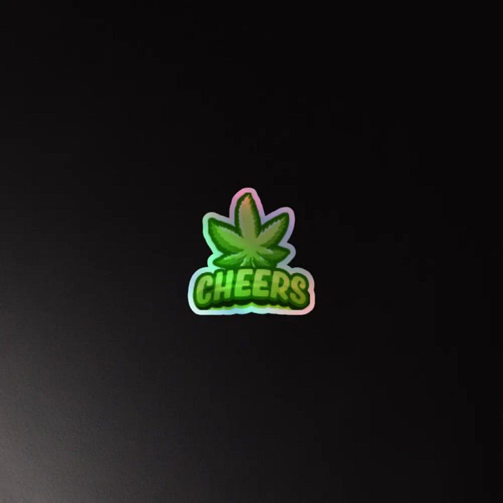 Holo Cheers Leaf Sticker Sheet product image (2)