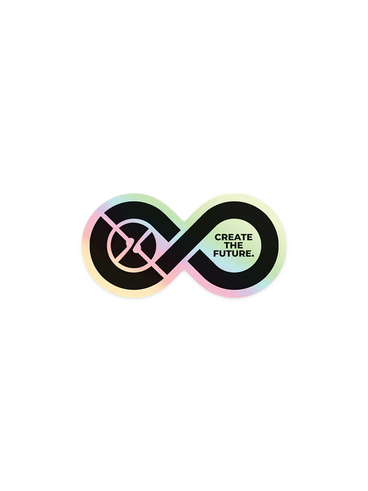 Infinity Holographic Sticker product image (2)