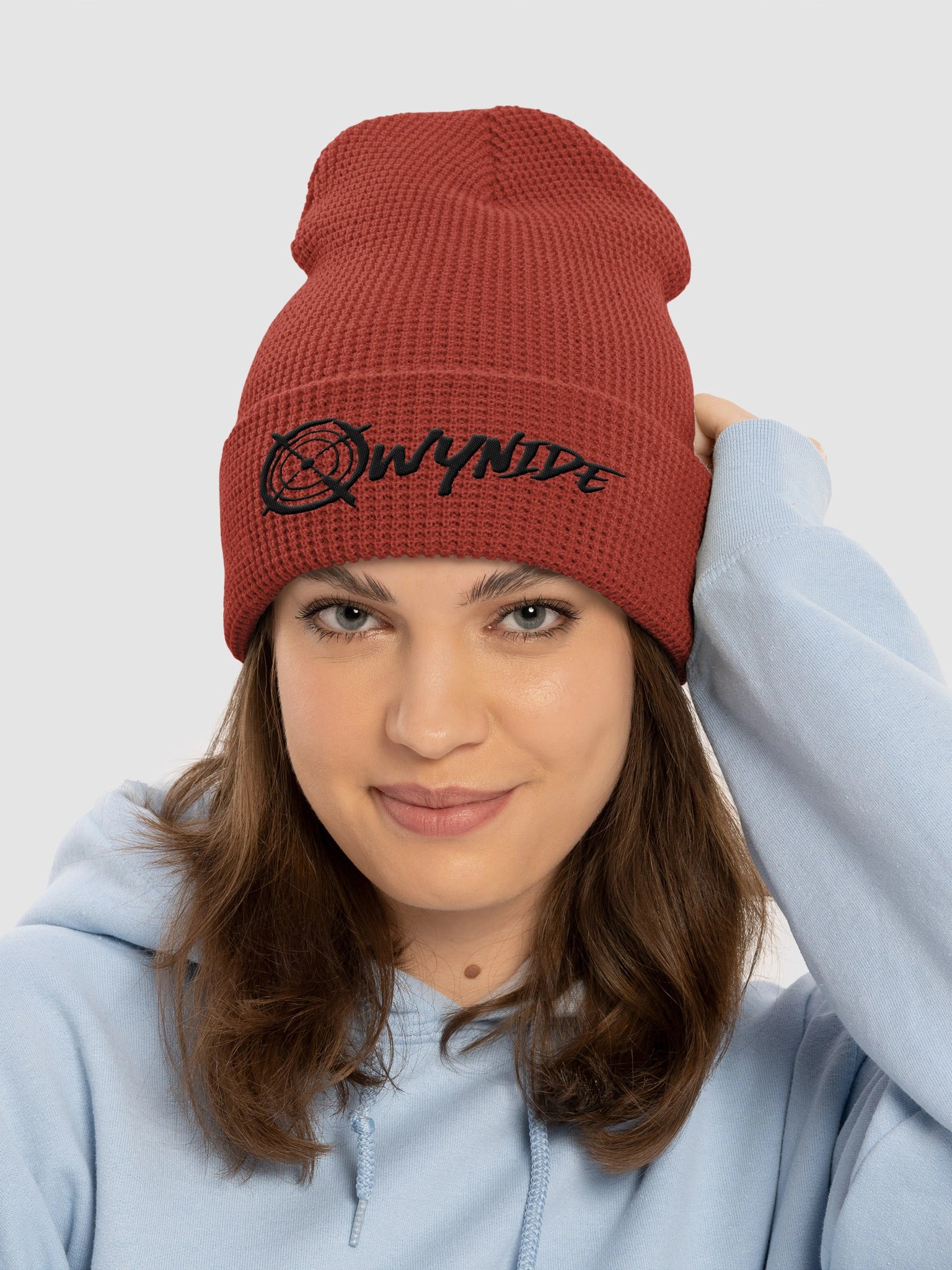 Represent Series Waffle Beanie - Qwynide - BlkOut product image (13)