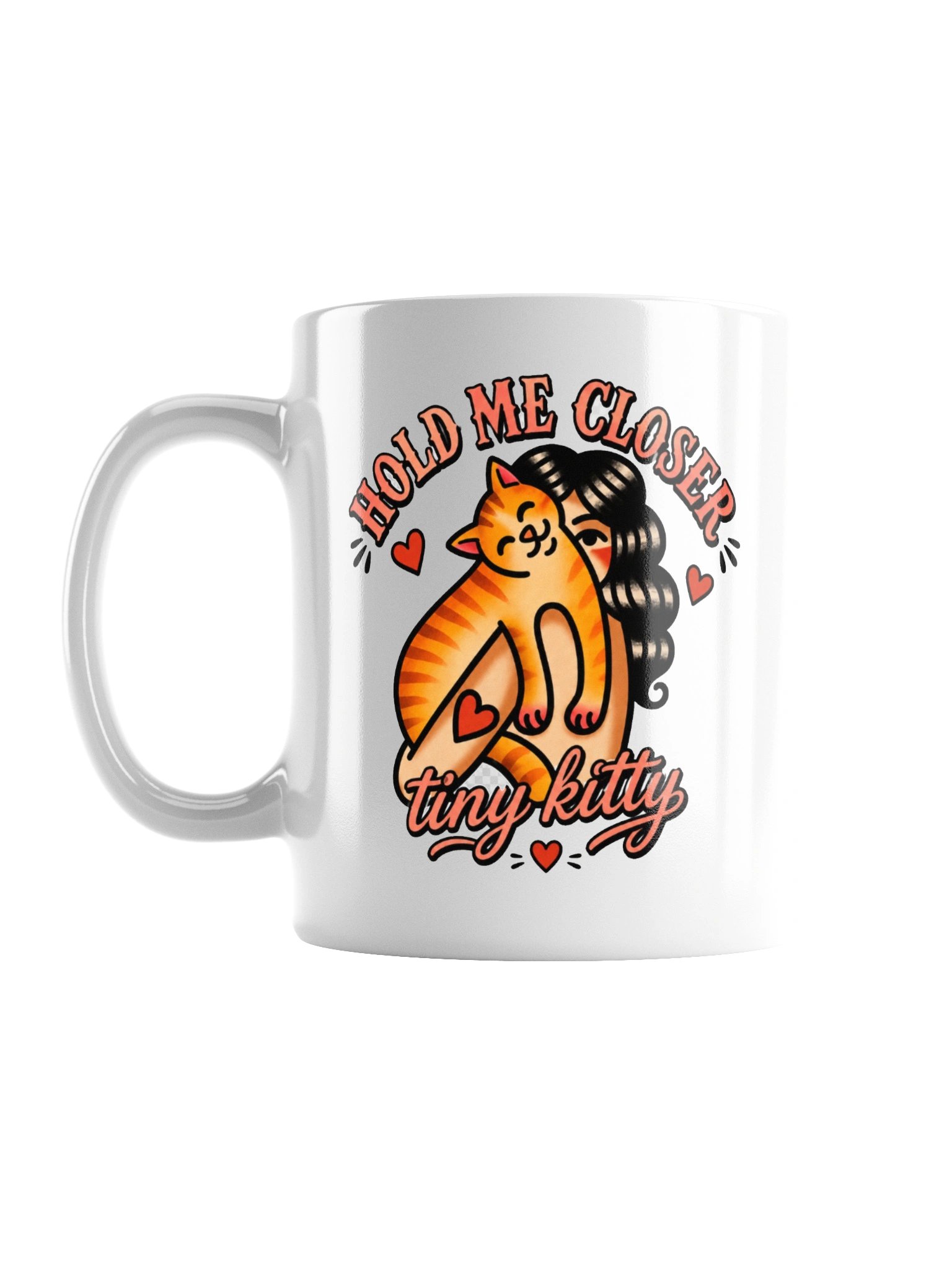 Hold Me Closer Tiny Kitty Mug product image (1)