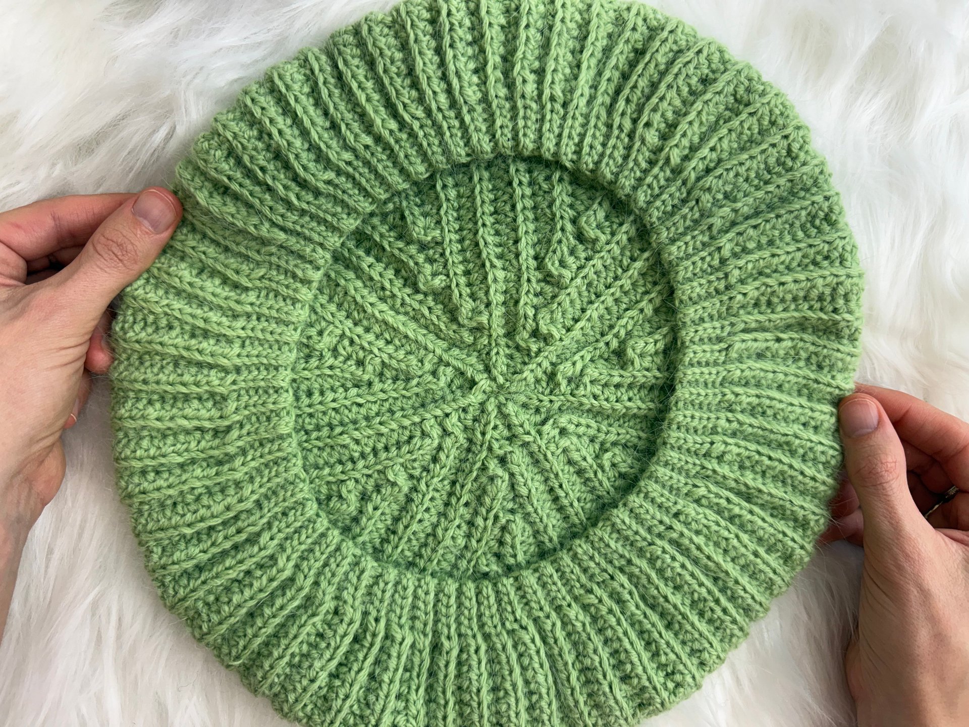 Crochet French Beret Pattern product image (8)