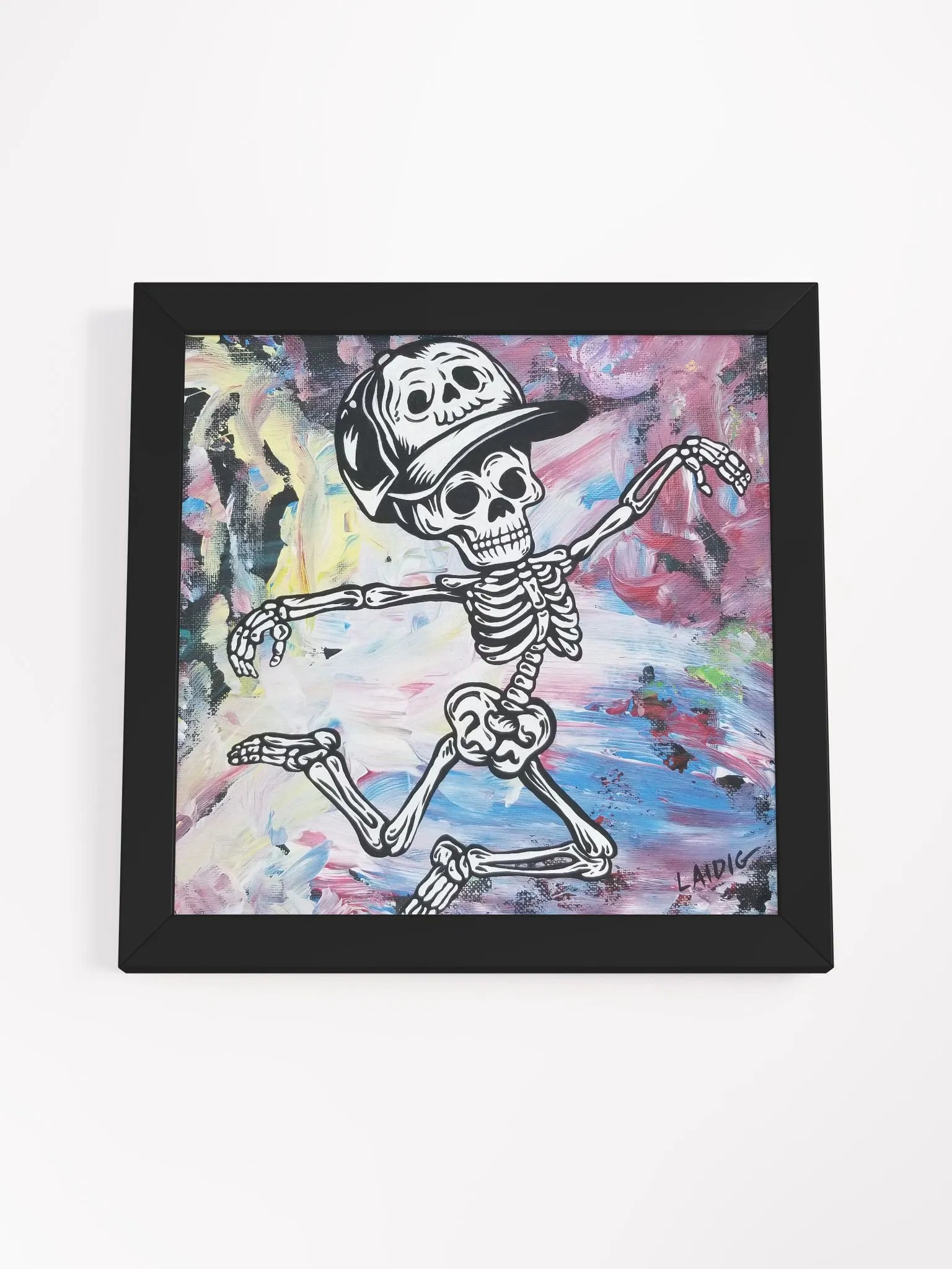 Dancing Mr. Bone Daddy framed print product image (3)