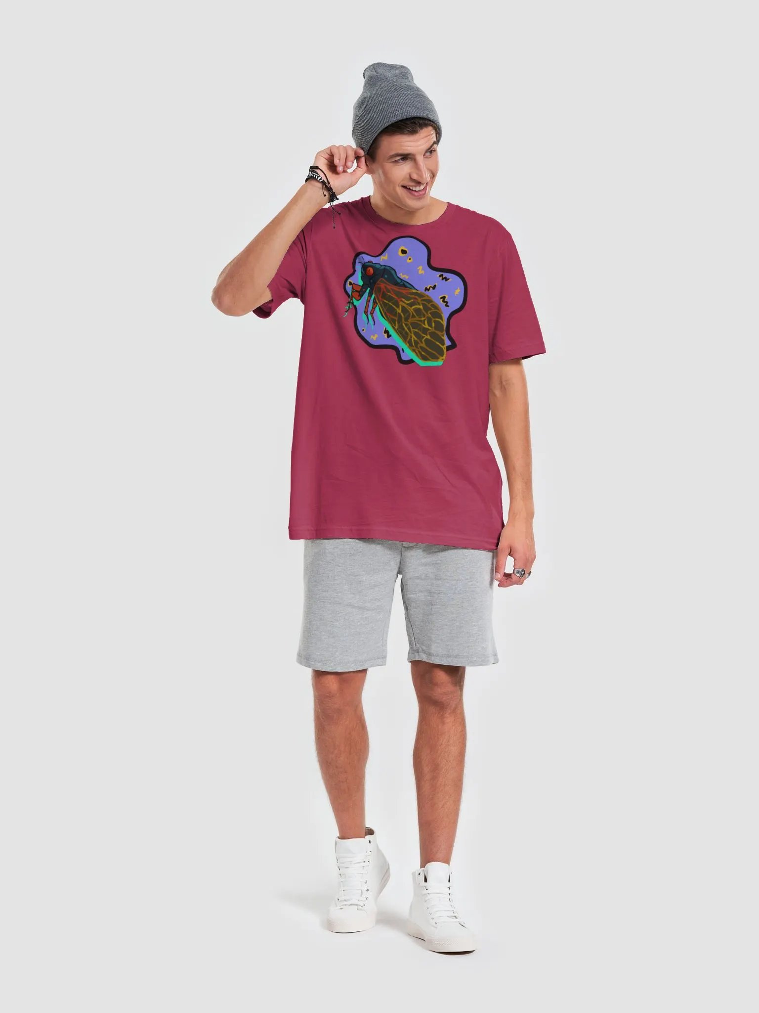 Vaporcicada supersoft unisex t-shirt product image (7)