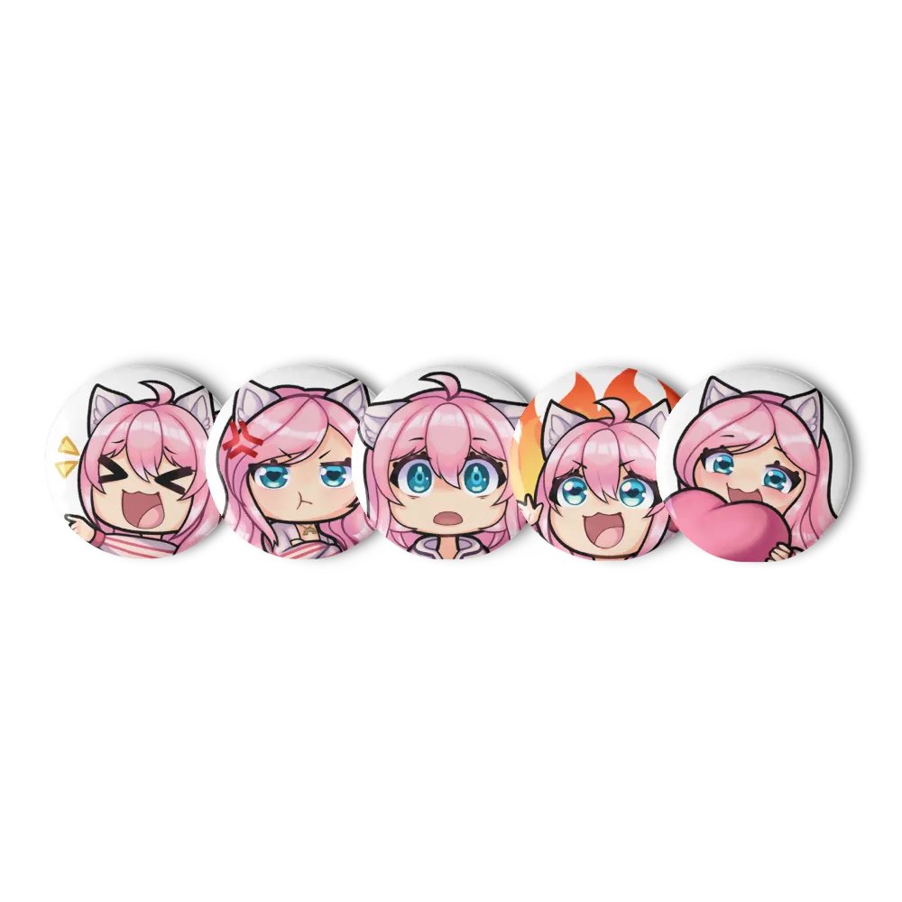 Mysteli Button Pins 1.25