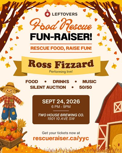 Our 4th annual Food Rescue FUN-raiser is returning on Thursday, September 24th at @twohousebrew! 🎉

Every $25 ticket you purc...