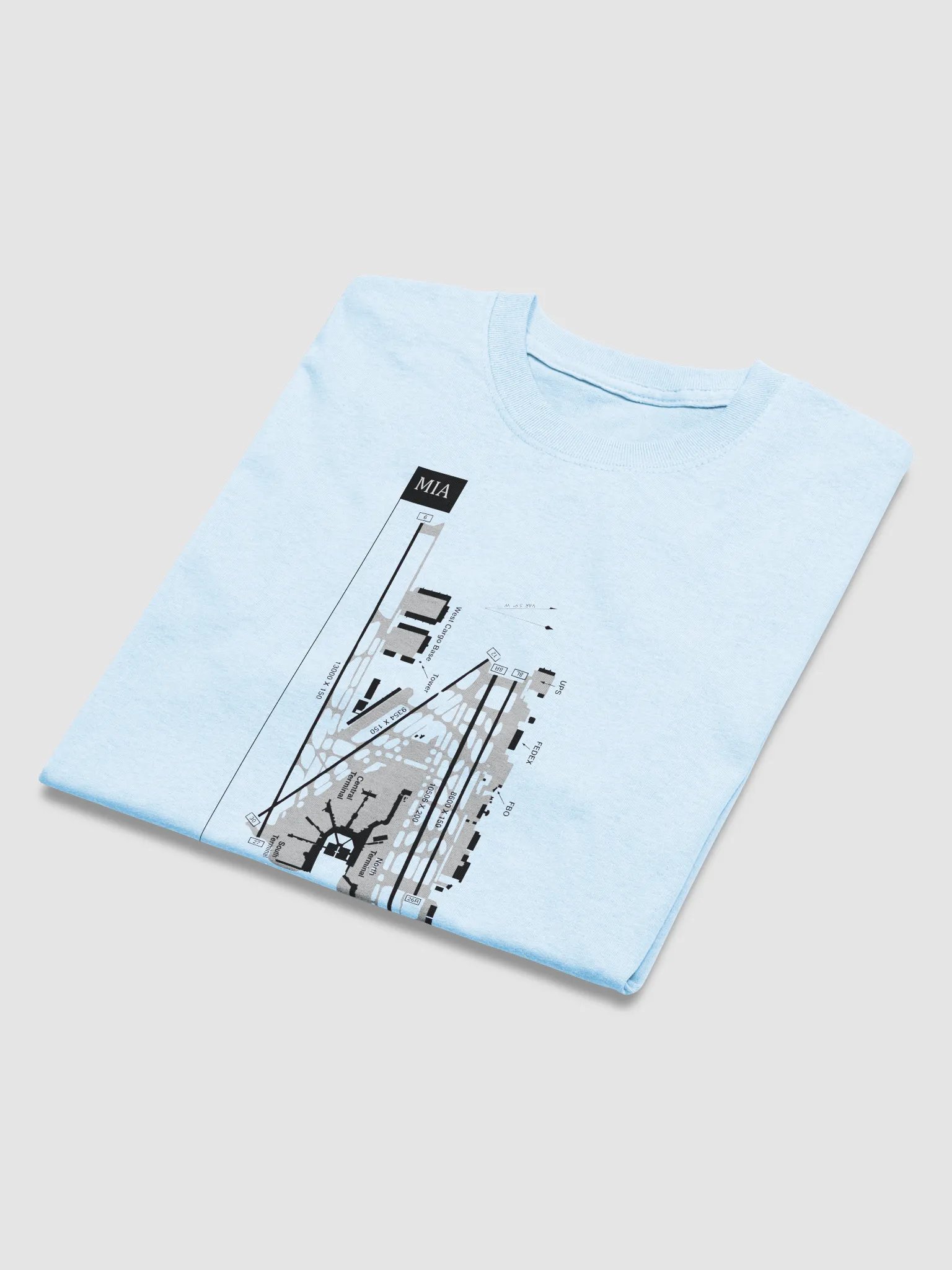 Miami Int'l Airport Runway Tee product image (7)