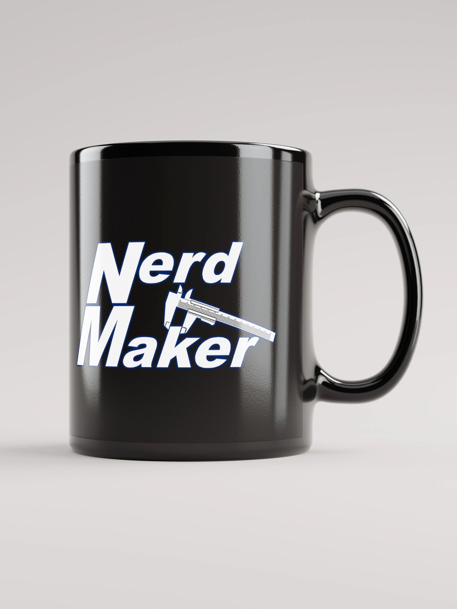 NerdMaker Mug Black product image (1)