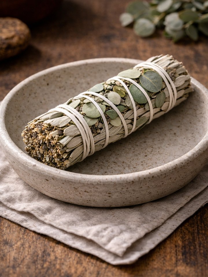 White Sage & Eucalyptus — Sacred Smoke Stick product image (1)