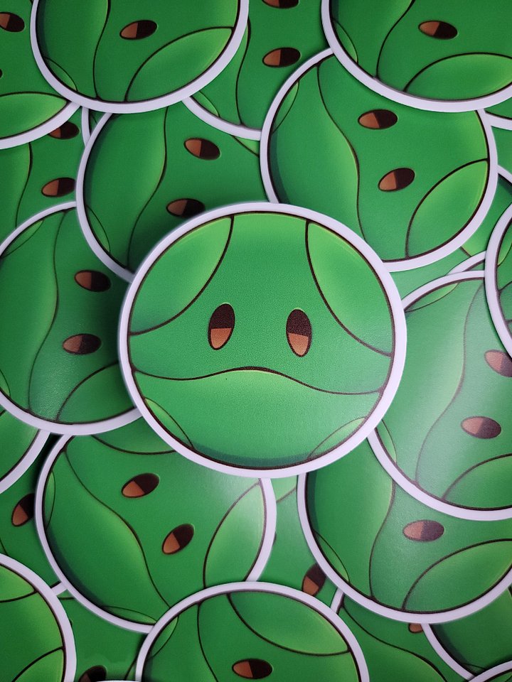 WoWoKo x Potato Fighters - Gundam Haro Stickers (Multiple colors) product image (2)