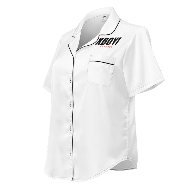 XBOYI ESSENCE – Satin Pajama Top (All-Over Print) product image (1)