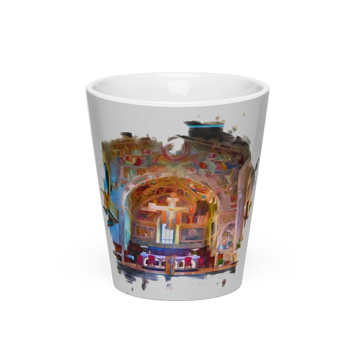 San Damiano Cross Latte Mug product image (1)