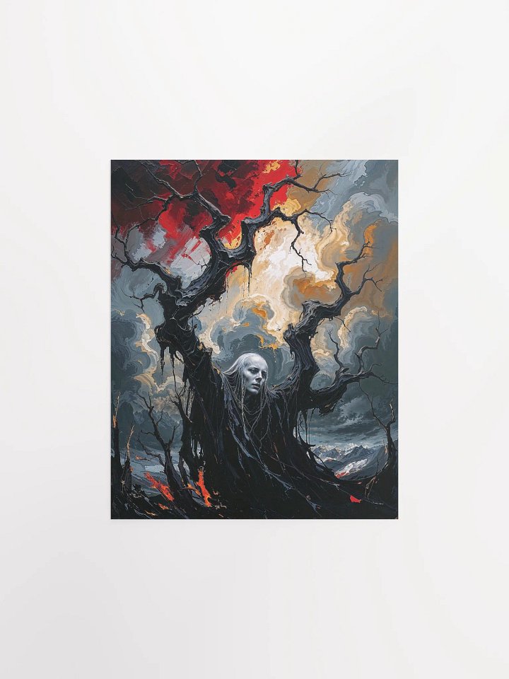 Ashen Bloom Matte Poster product image (3)