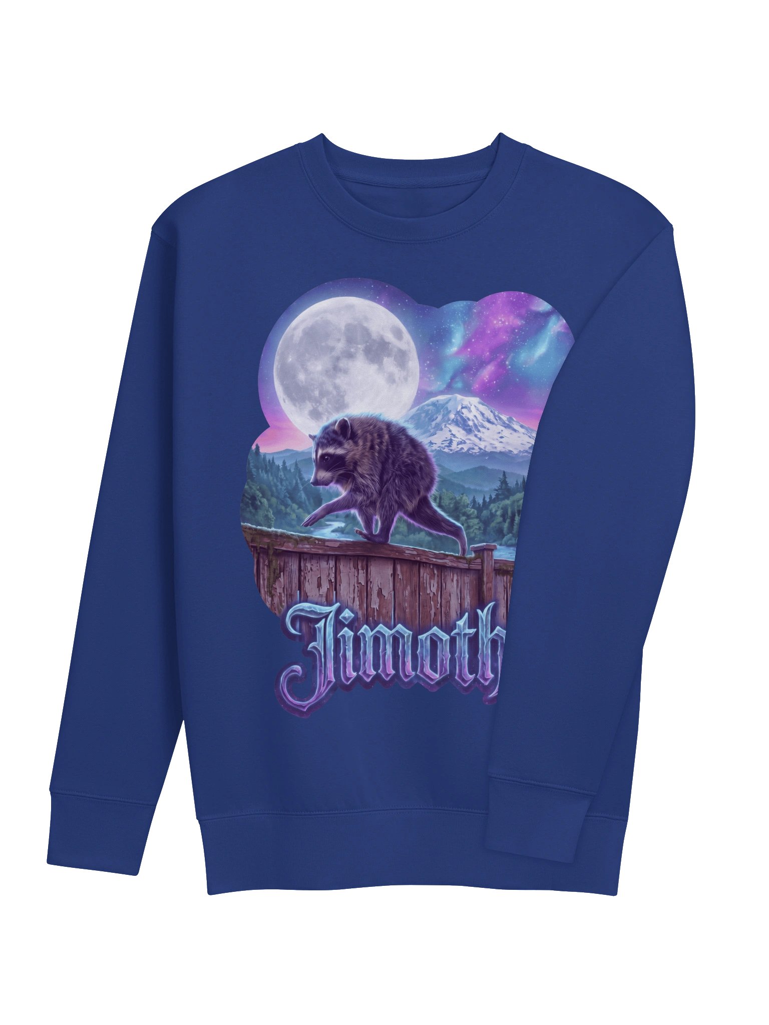 Jimothy's Moonlit Mountain Wanderer Sweatshirt product image (4)