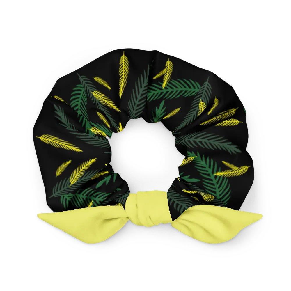 JoBeths' Print Scrunchie Yellow, Black & Green product image (4)