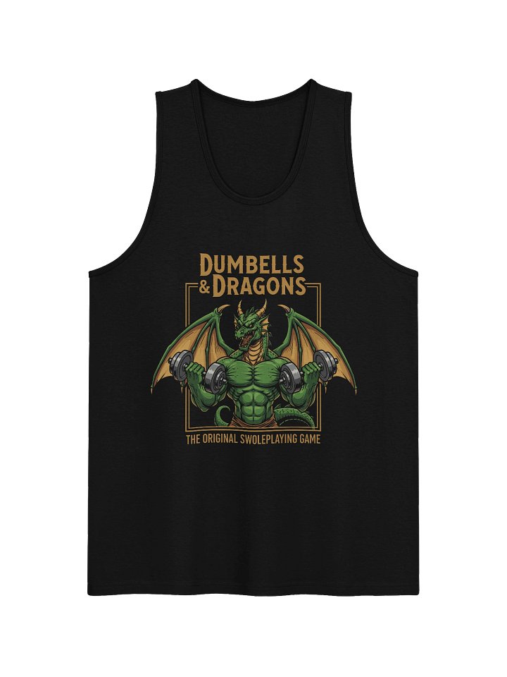 Dumbells and Dragons - Tank product image (1)