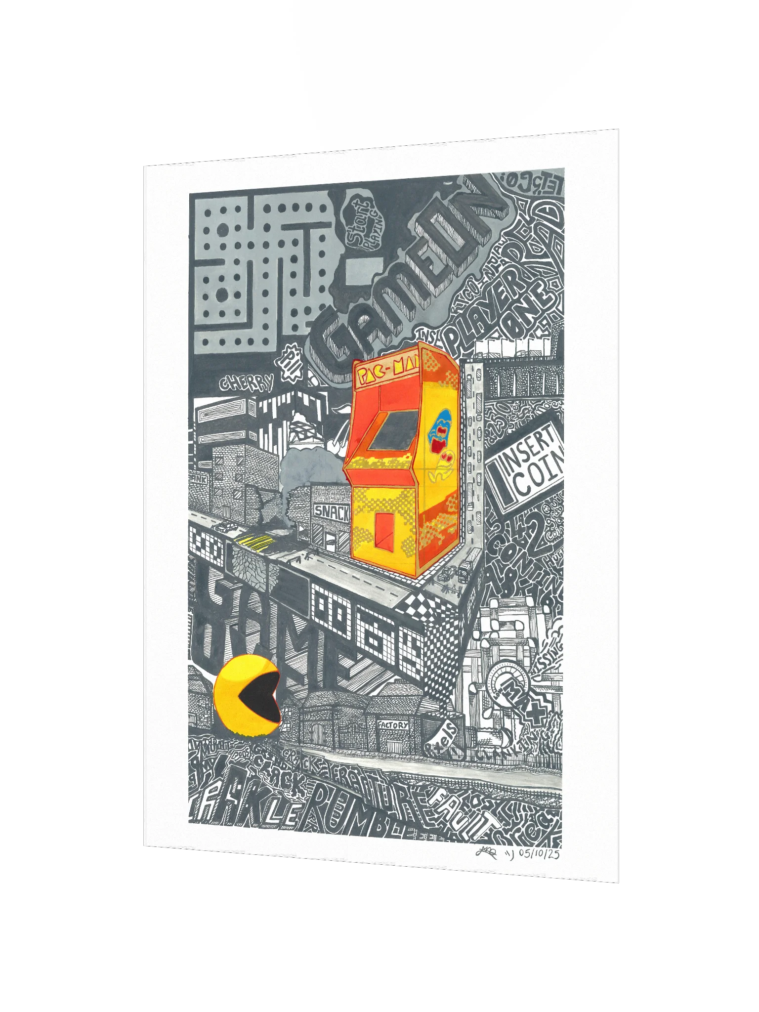 Pac-Man Madness Poster product image (2)