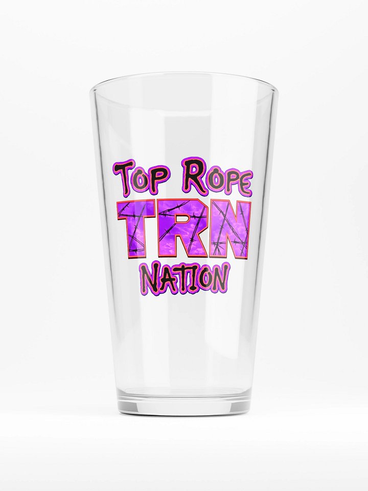 Top Rope Nation Extreme Pint Glass product image (1)