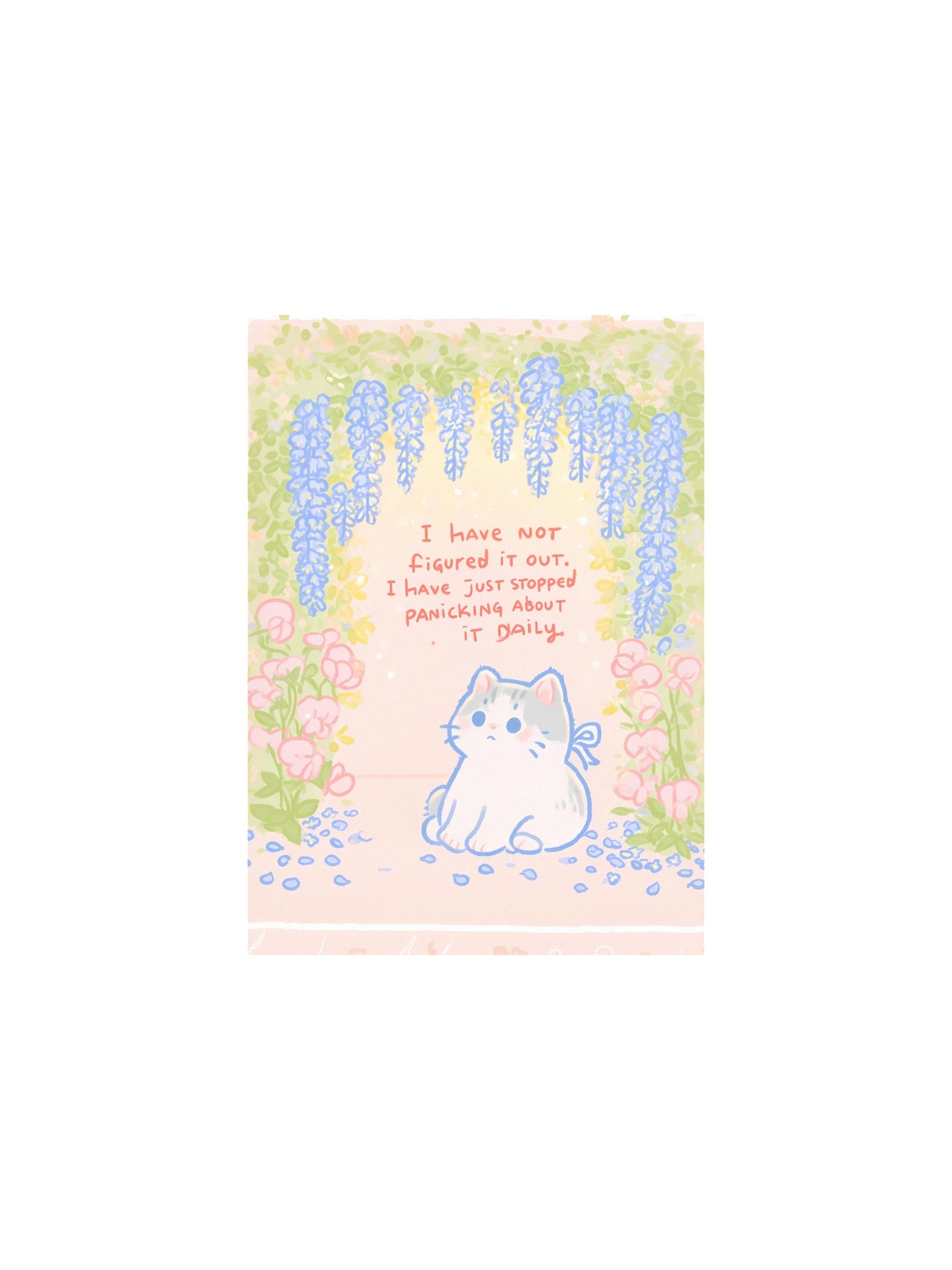 I Have Not Figured It Out Cat Poster product image (3)