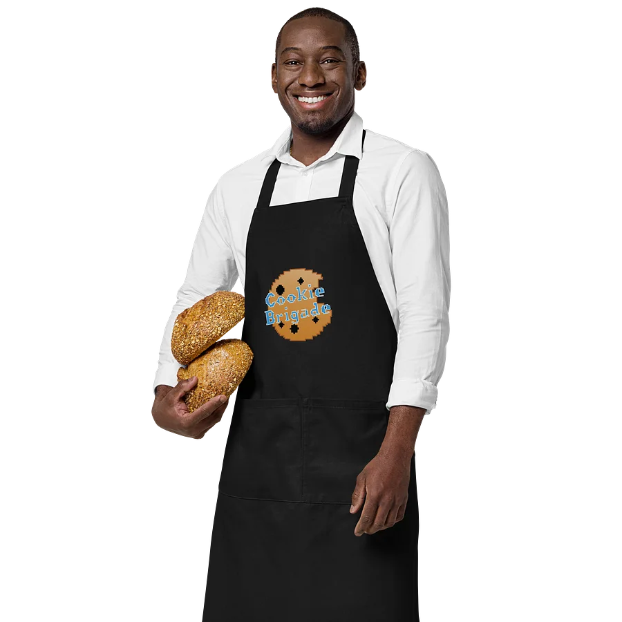 Cookie Brigade Logo Printed Organic Apron product image (7)
