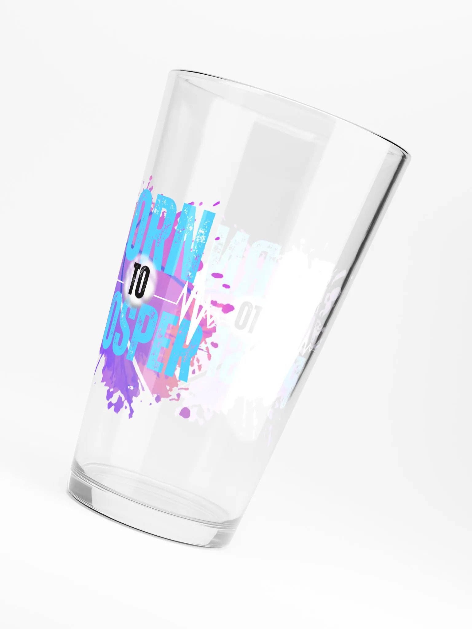 Born to Prosper Shaker Pint Glass product image (4)