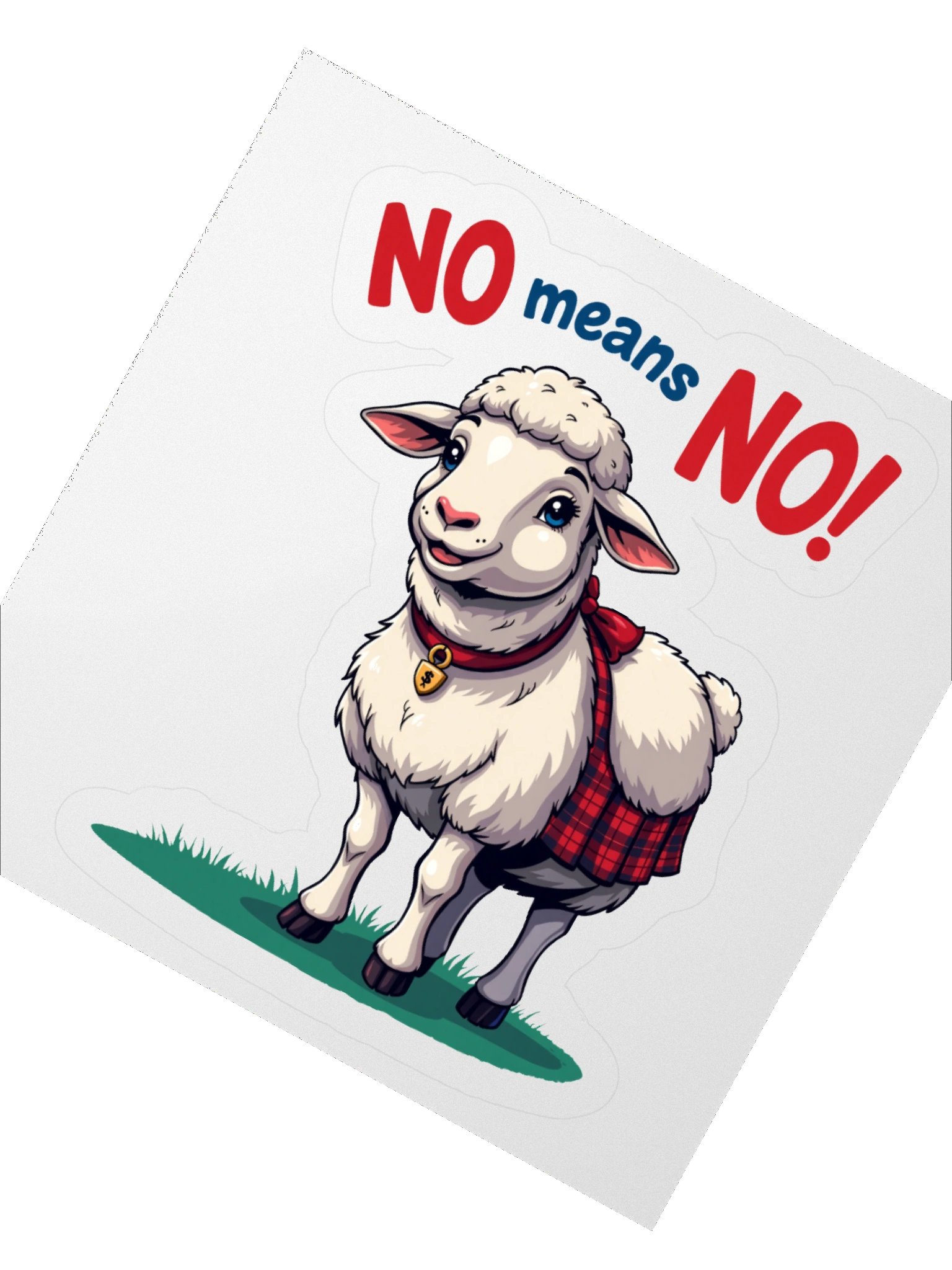 Empowerment Sheep Kiss Cut Stickers product image (4)