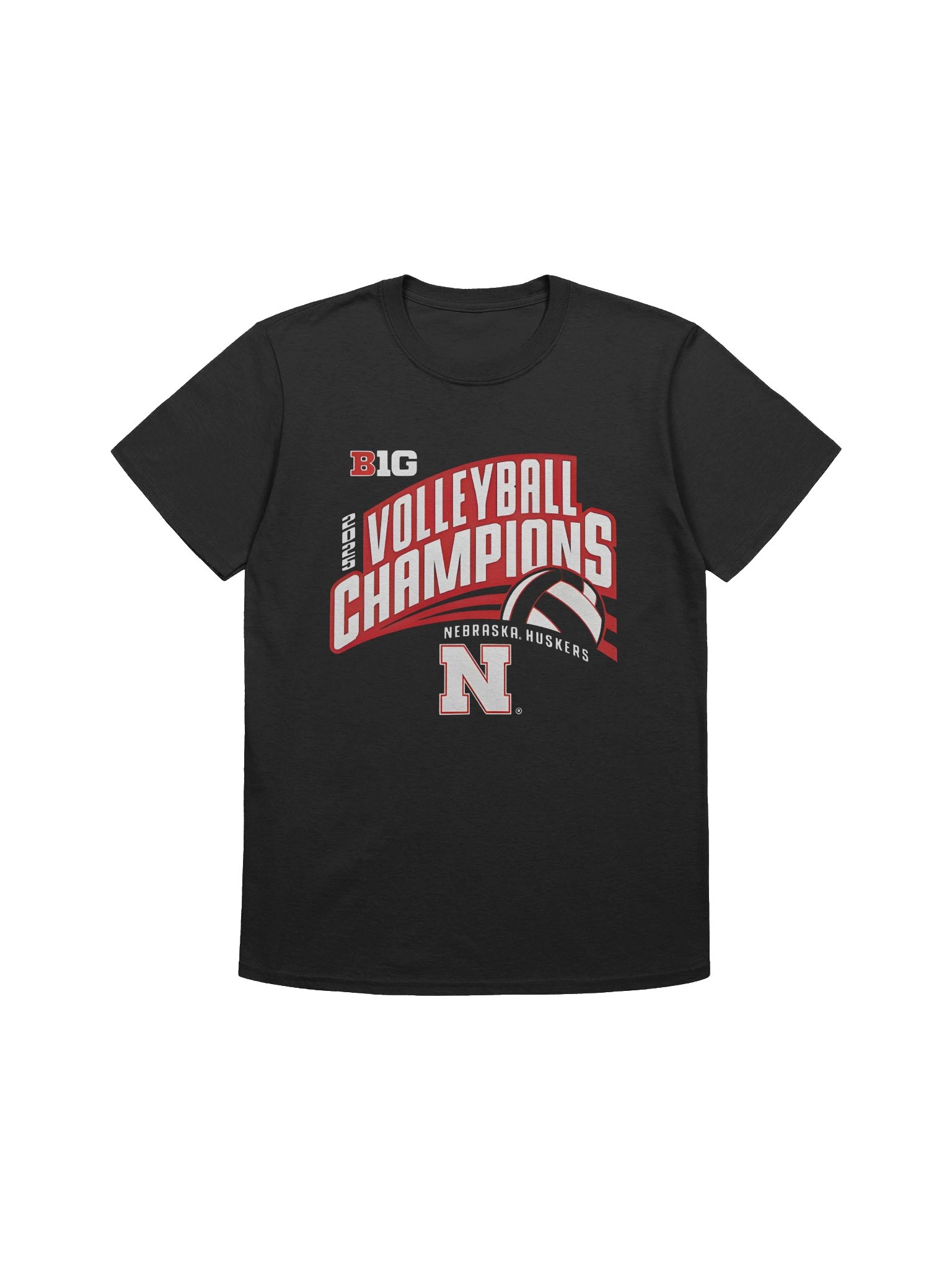 Nebraska Huskers Volleyball Champions 2025 T-Shirt product image (1)