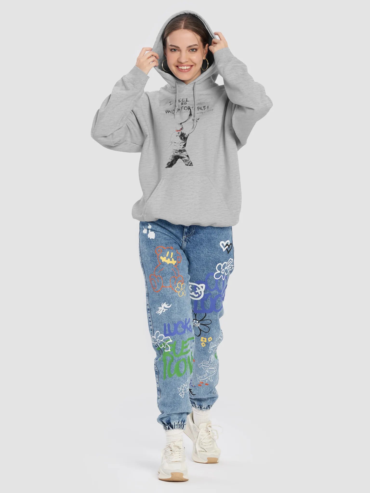 UNCOMFORTABLE! Photo Hoodie product image (8)