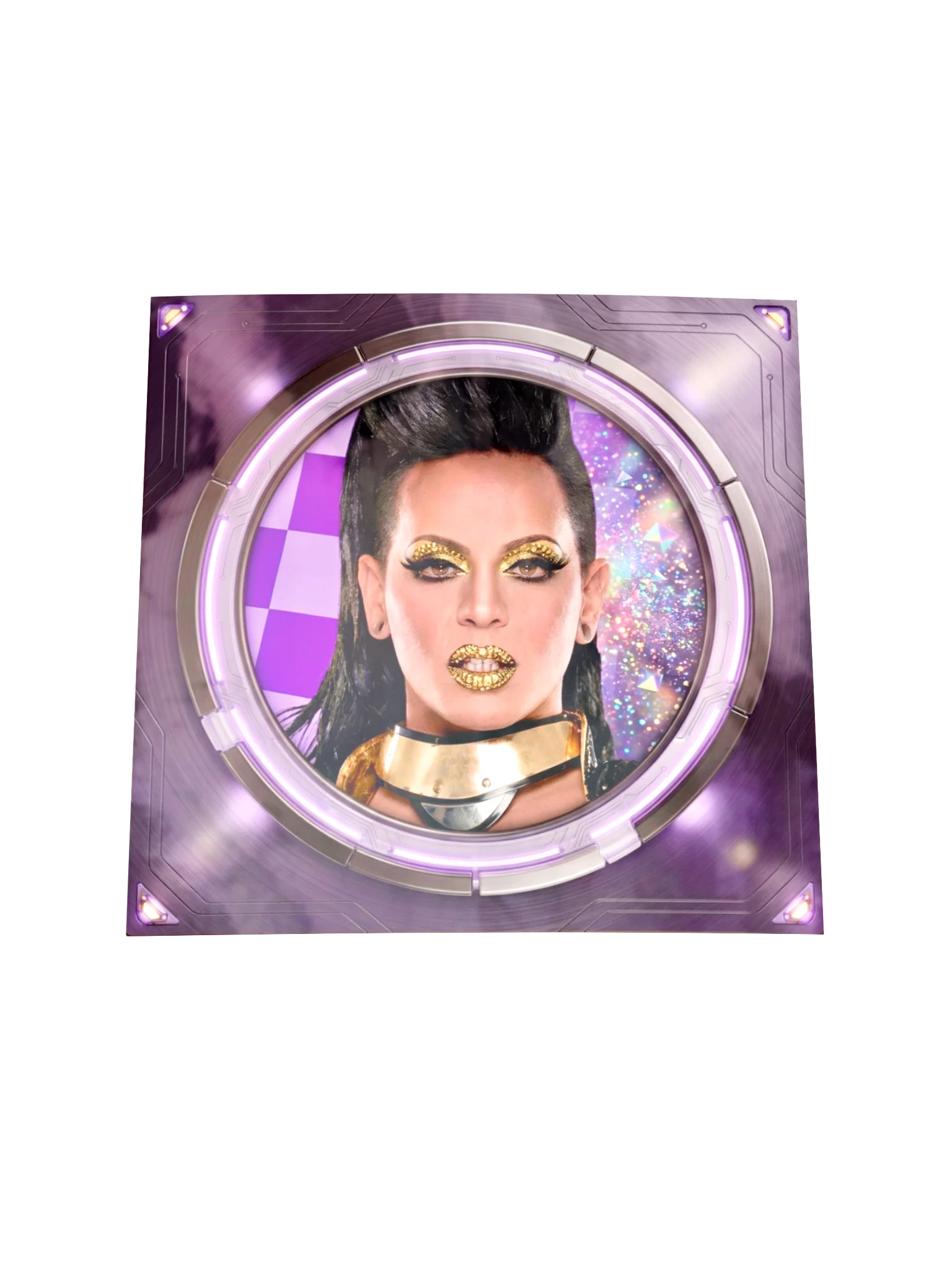 "Season 4 Promo Portal" Kiss-Cut Holographic Sticker product image (2)
