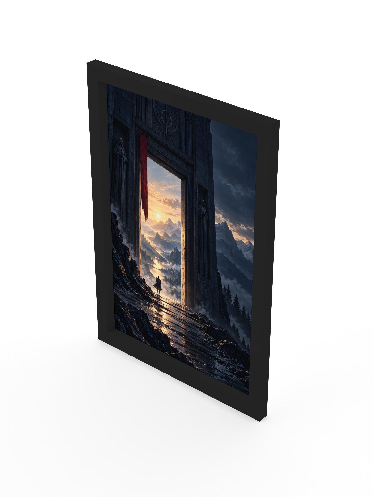 Between Worlds • Framed Art Print product image (3)