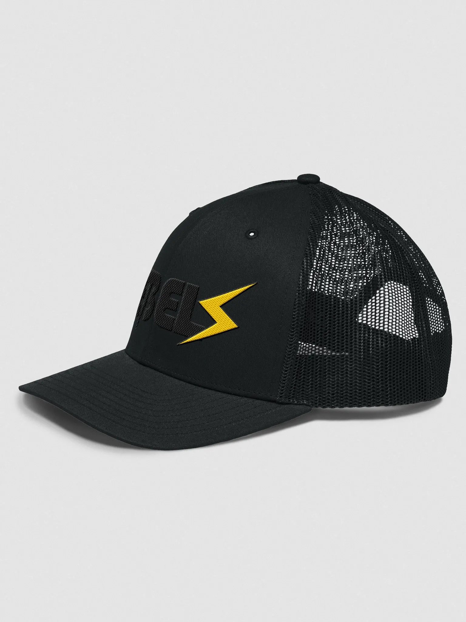 Rebels Trucker Hat | Black | Yellow product image (2)