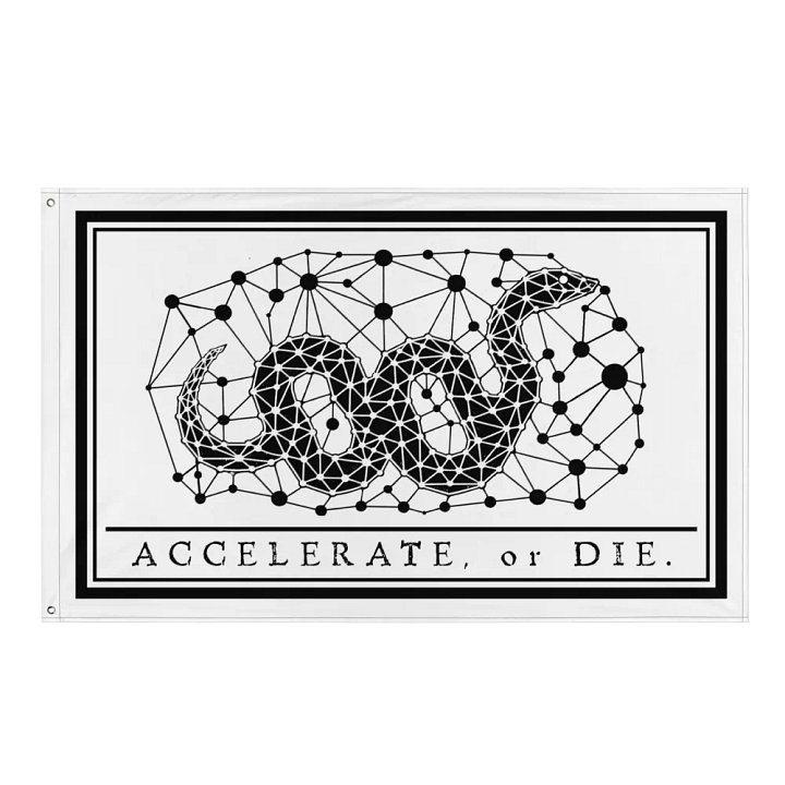 Acc or Die Flag product image (1)