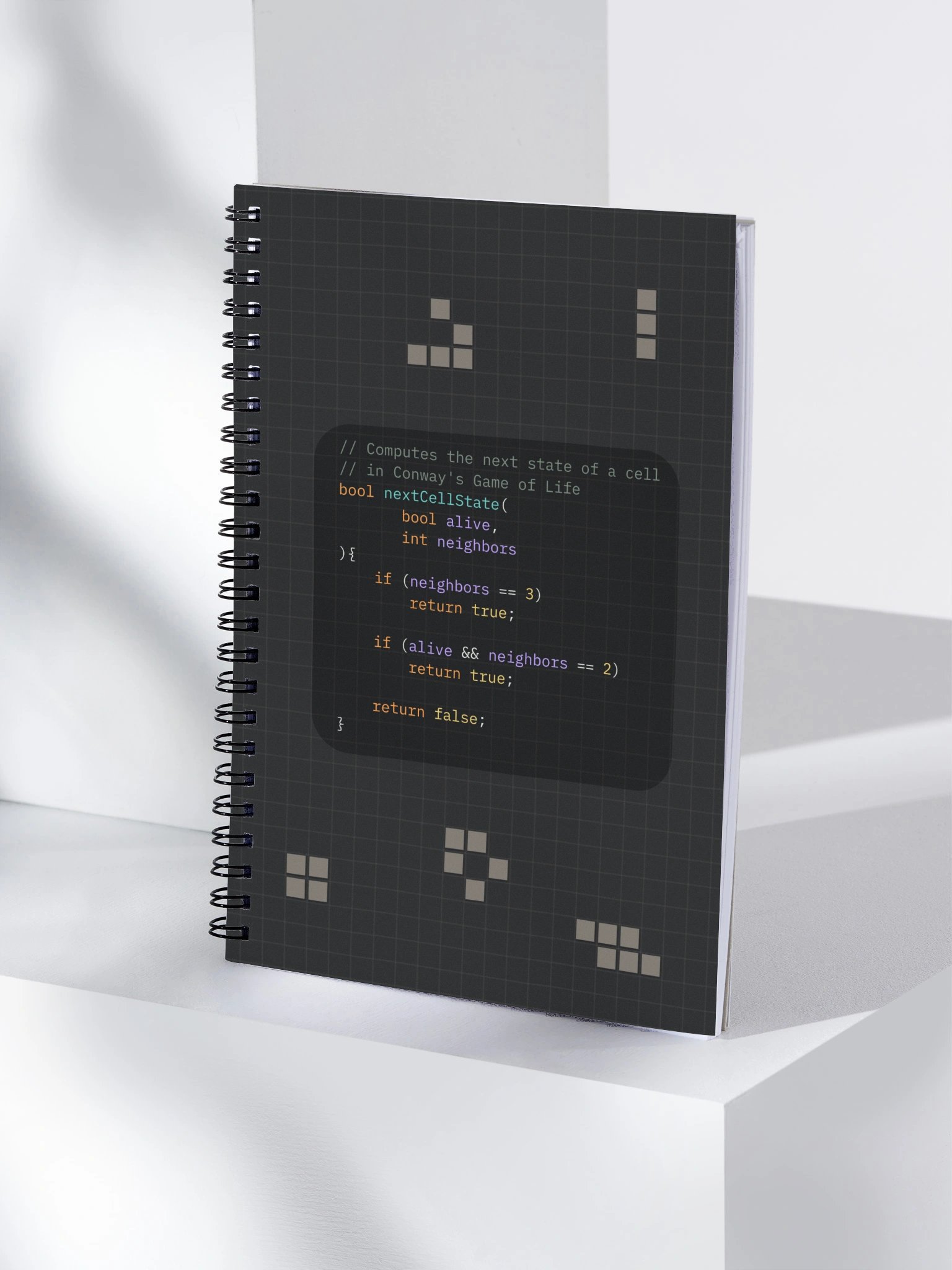 Game of Life — Dotted Spiral Notebook product image (5)