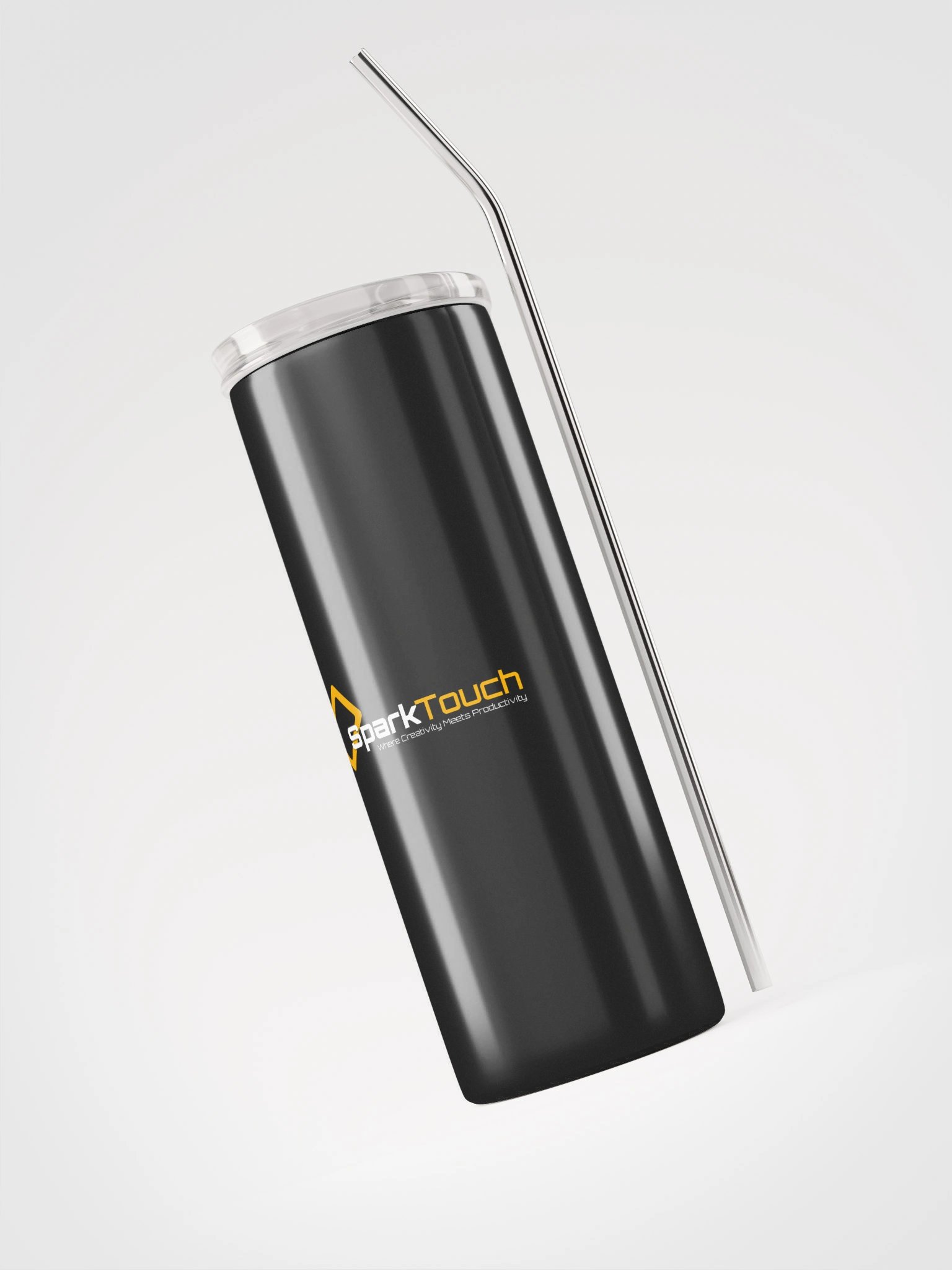 Stainless Steel Tumbler w/ Straw product image (3)