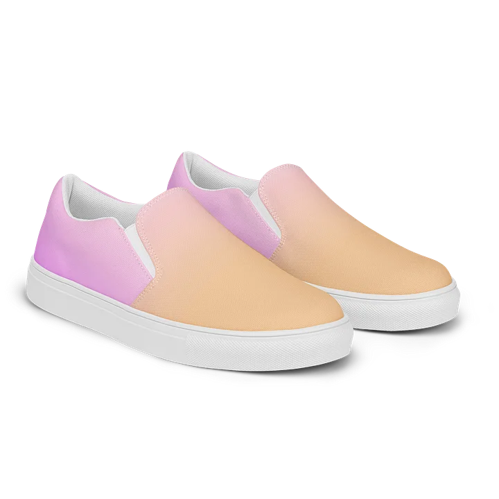 Soft Sunset Men’s Slip-On Canvas Shoes product image (2)