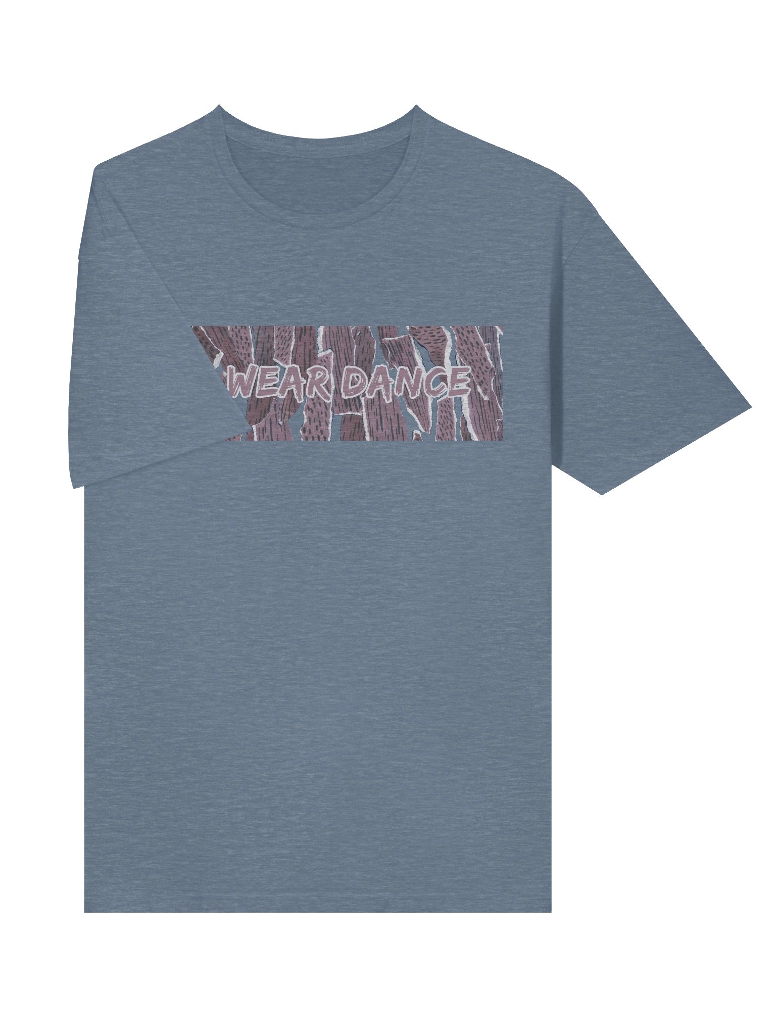 "Wild purple" soft t-shirt product image (4)