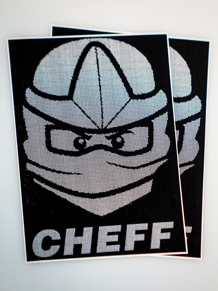 CHEFF - Vinyl Sticker (x10) product image (1)