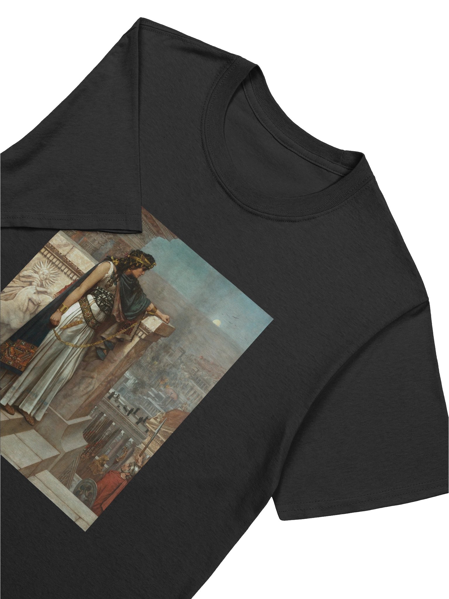 "Queen Zenobia's Last Look Upon Palmyra" by Herbert Schmalz T-Shirt product image (1)