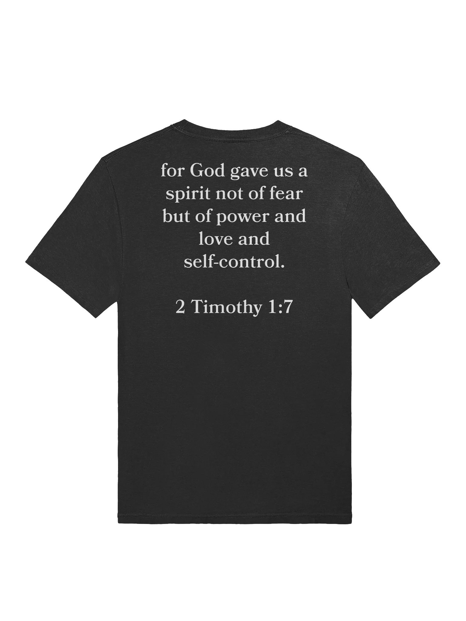 God Gave Us a Spirit Not of Fear Pocket Tee product image (1)
