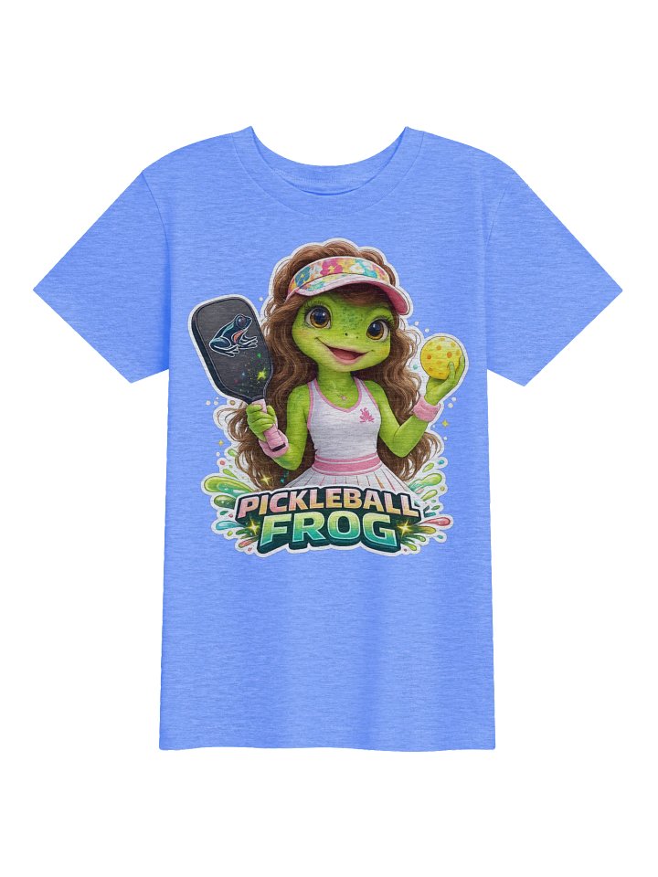 Pickleball Frog Washed Youth Tee product image (7)