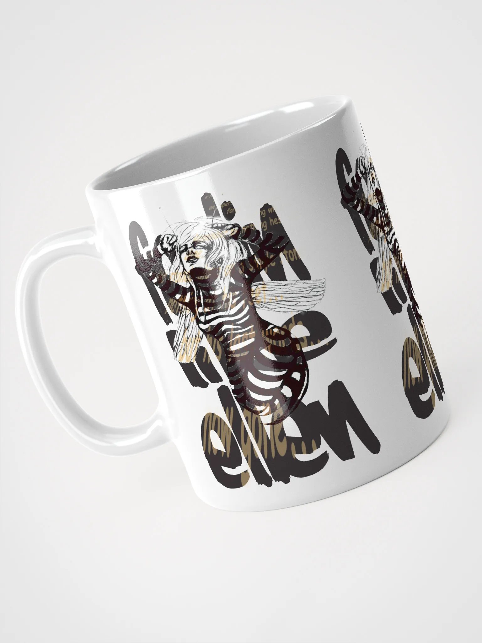 Insect-Inspired Monochrome | Mug product image (3)