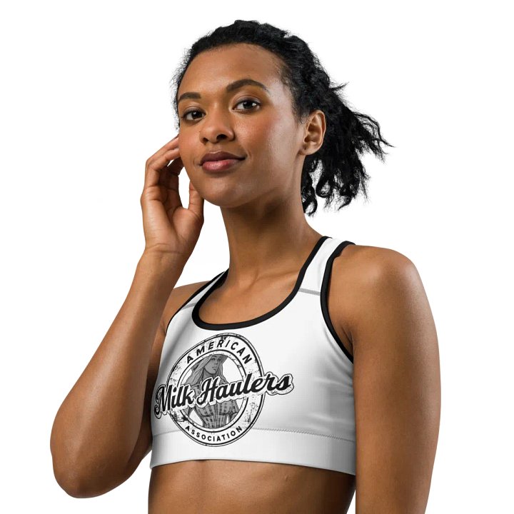 White Milk Haulers Sports Bra product image (2)