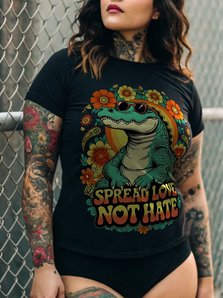 Retro Love Gator Tee product image (1)