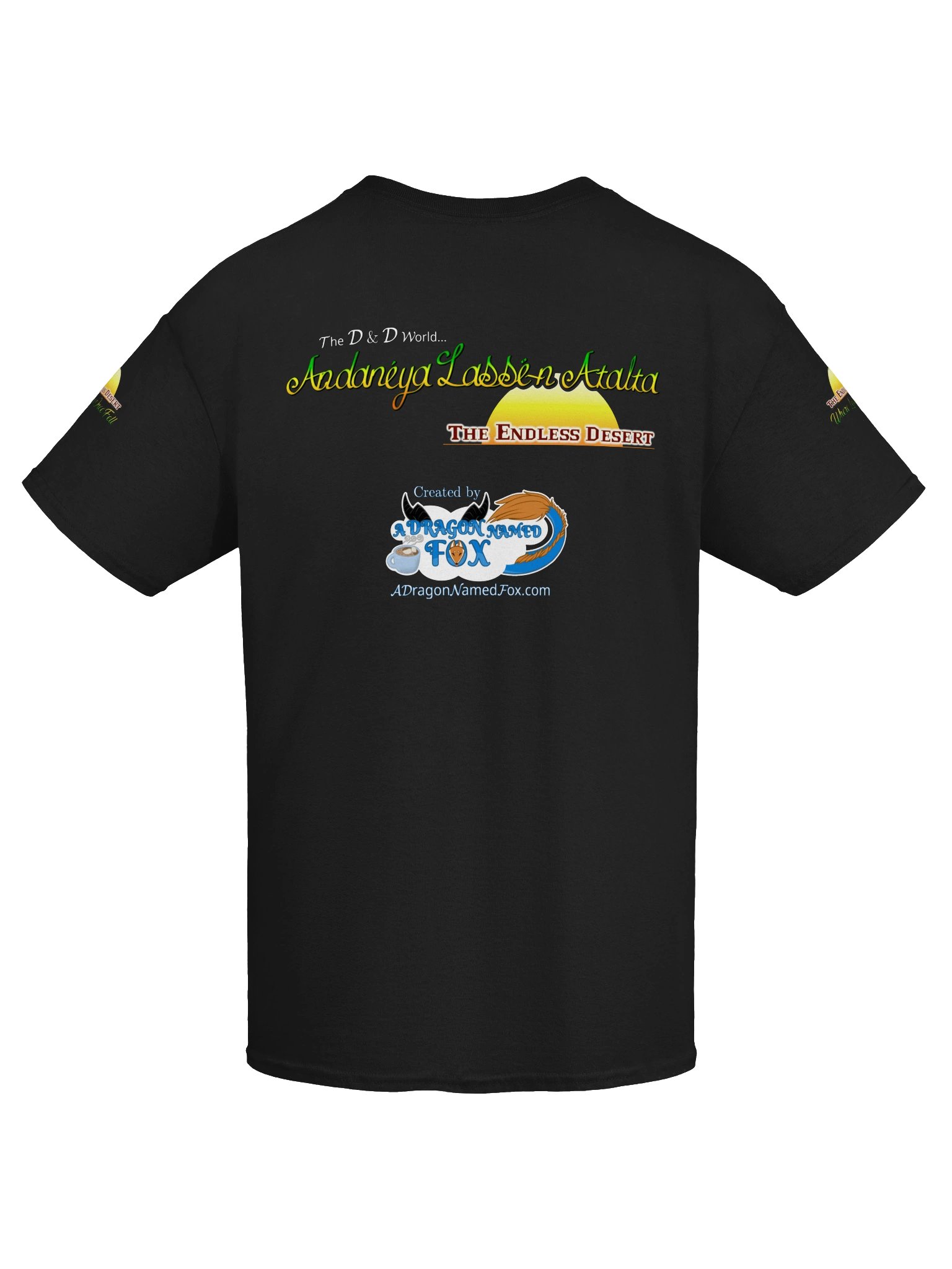 Gildan Unisex - Endless Desert T-shirt (Front, Back, Sleeves) product image (7)